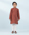 Schiffli Embroidered Cotton Kurta